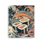 Tableau Abstrait Sushi