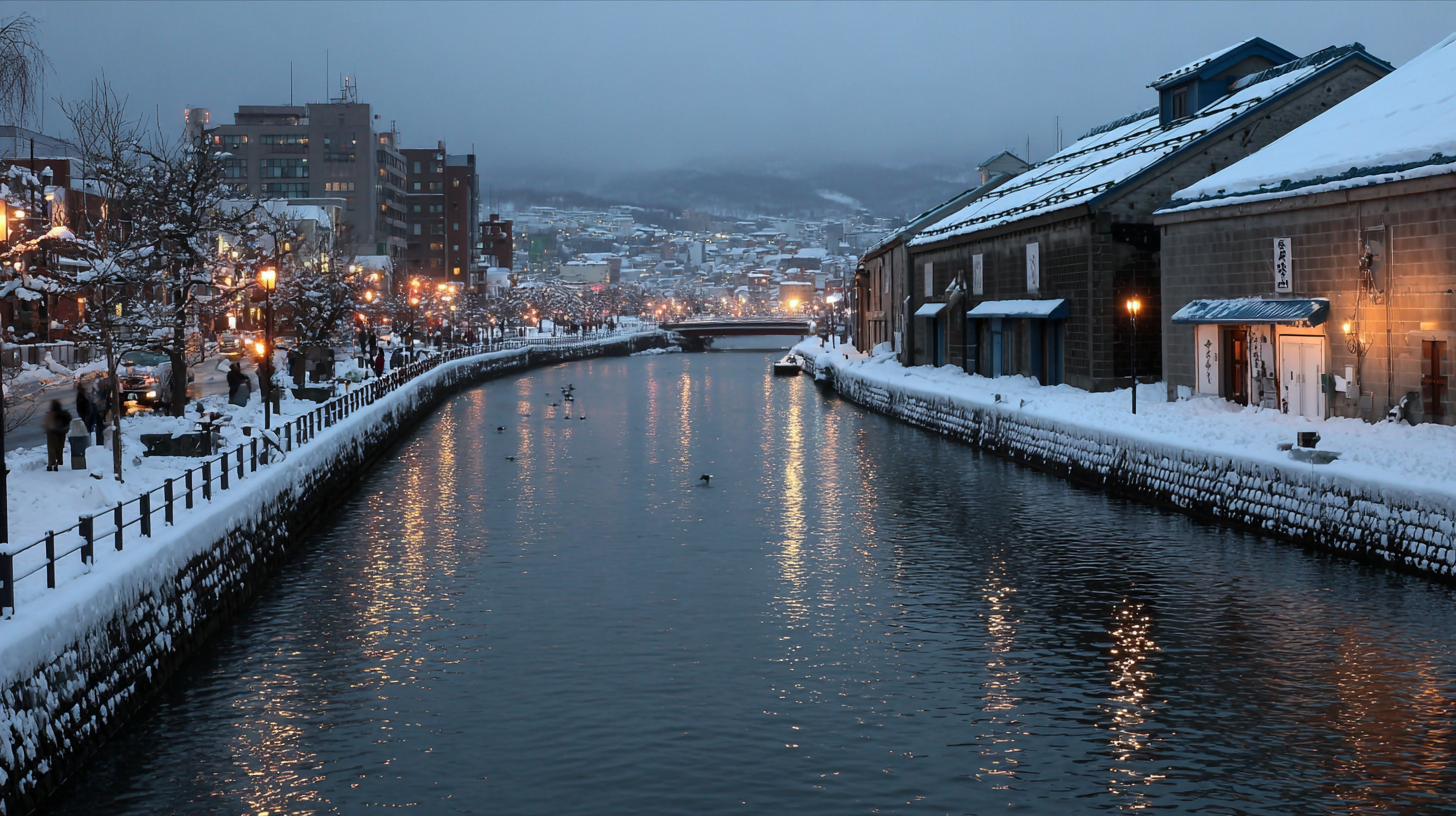 Visiter Otaru: Explorez la beauté hivernale du Japon